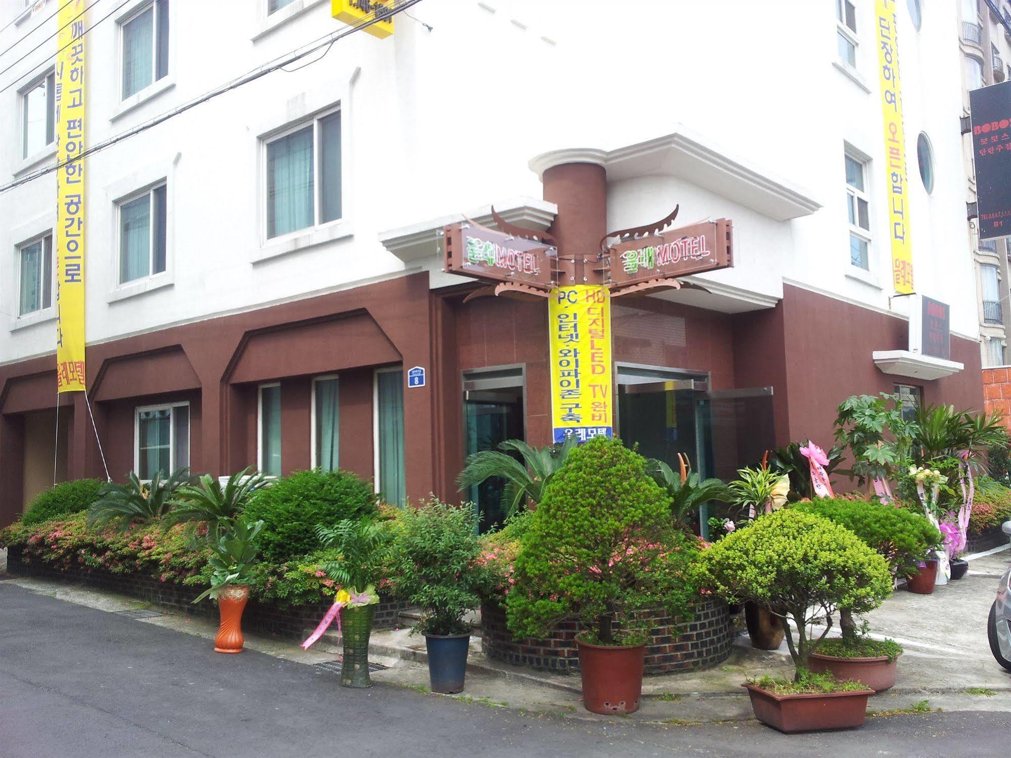 Jeju Olleh Hotel Exterior foto